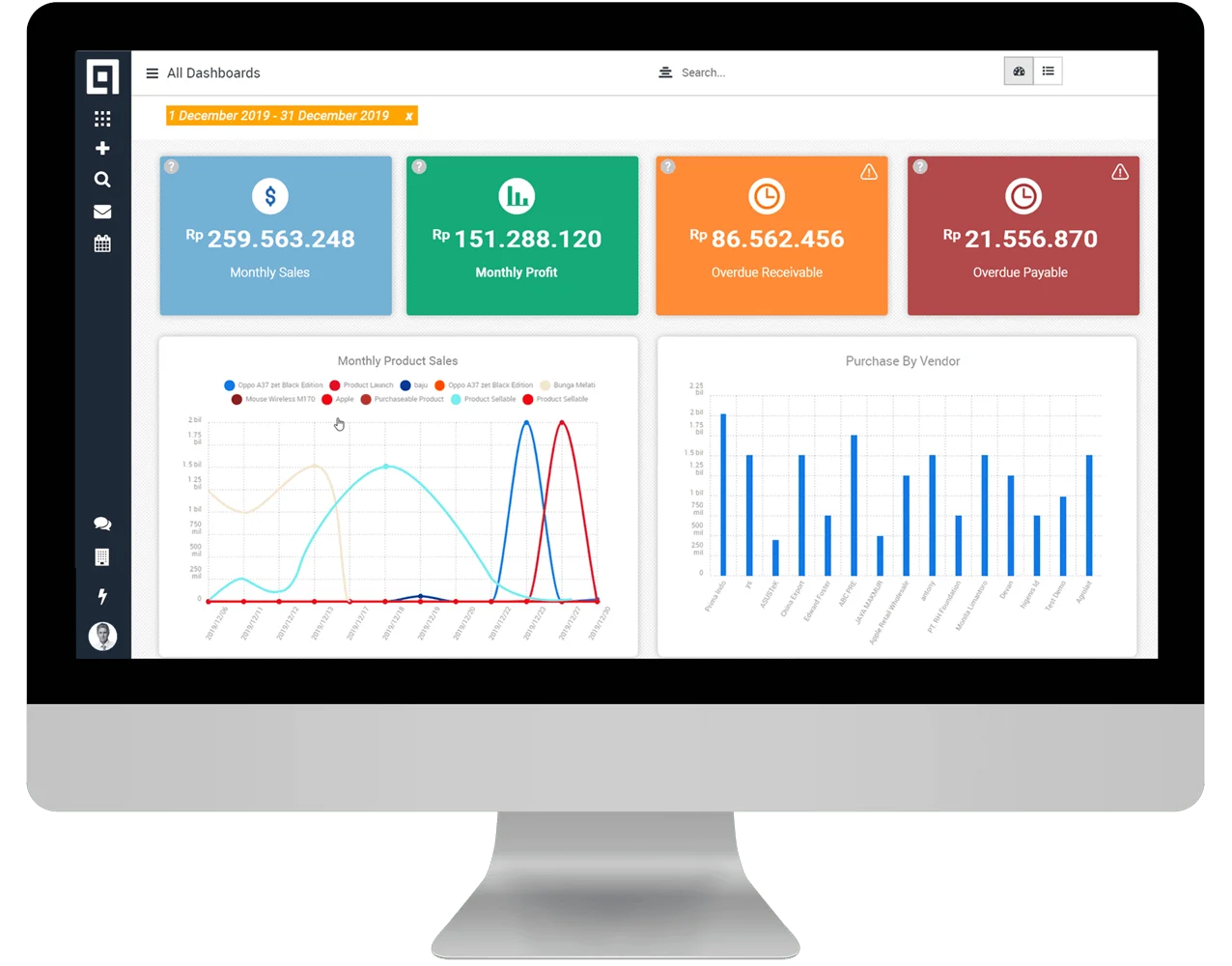 ERP Dashboard